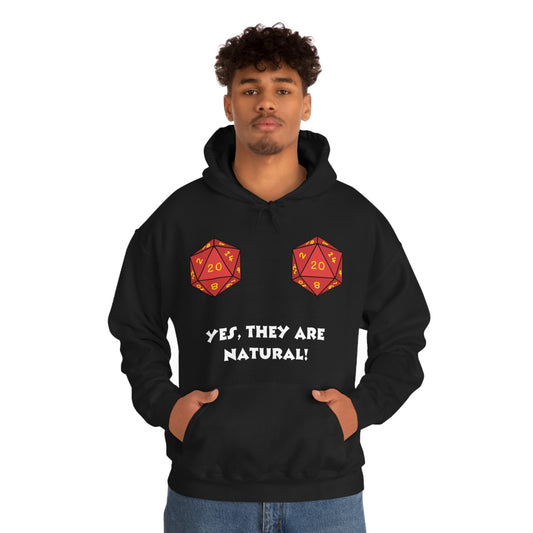 D&D Yes Natural Unisex Hoodie