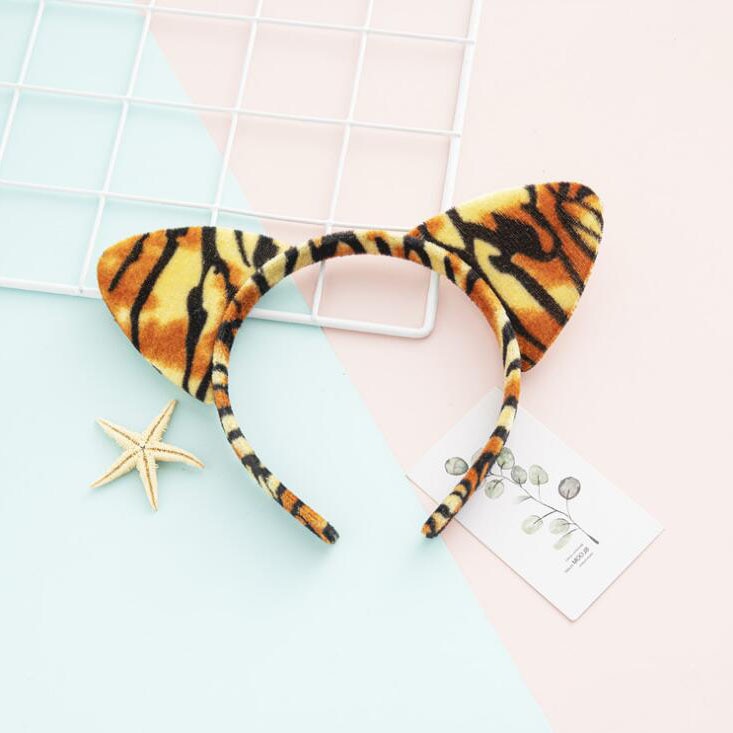 3 Colors Beautiful Masquerade Halloween Cat Ears Cosplay Cat Ear Anime Party Costume Bow Tie Bell Headwear Headband Anime