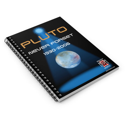 HH Pluto Spiral Notebook - Ruled Line