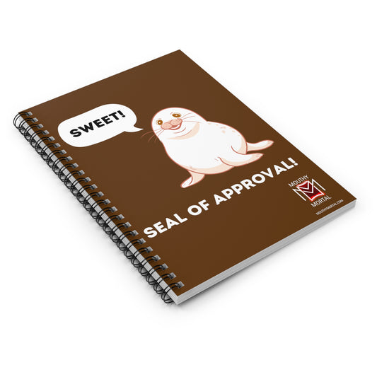 HH Seal of Approval Spiral Notebook - Ruled Line