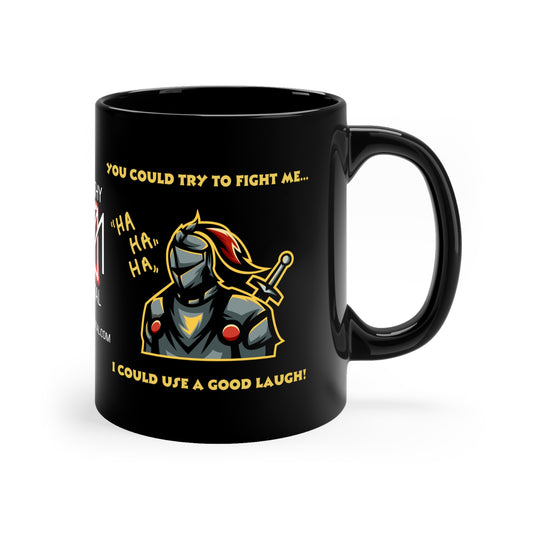 D&D Fighter 11oz Black Mug