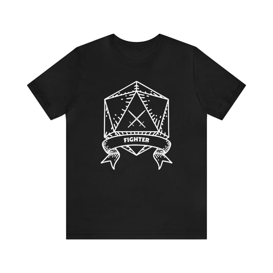 D&D Fighter Unisex T-Shirt-4